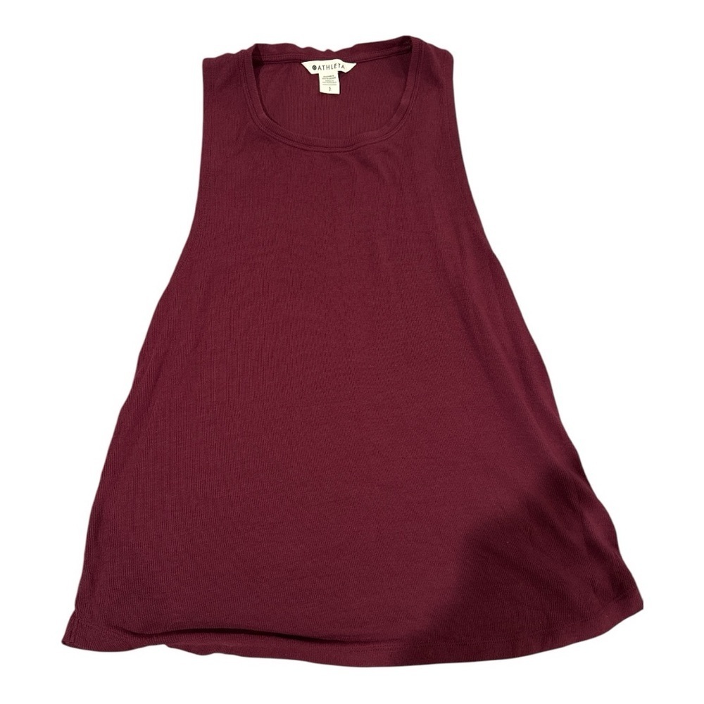 ATHLETA Well Rested Rib Sleep Tank Camisole Sz S - Picture 2 of 7